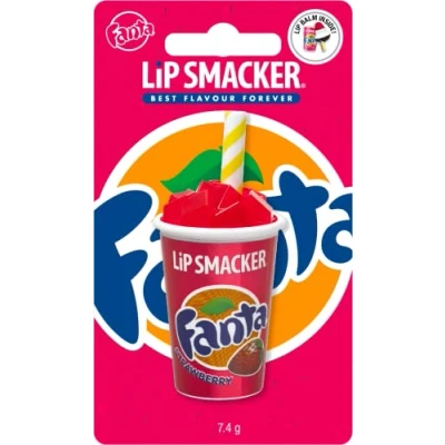 Image of Lip Smacker Coca Cola Cup Collection Strawberry Fanta Coke Balm for Kids Flavour Sweet Gift Your Friends Single Pack
