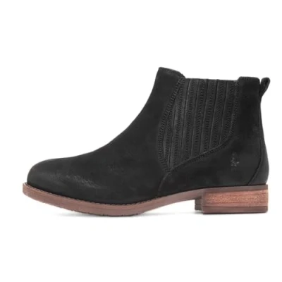 Image of Hush Puppies Women&#039;s Edith Ankle Boot, Black, 3 UK