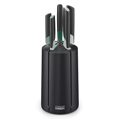 Image of Joseph Knife Block with 5 knives Elevate Sage
