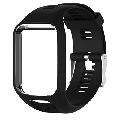Image of TPE Wrist Band Strap for TomTom Adventurer Golfer 2 Runner 2/3 Spark / 3 GPS Sport Watch