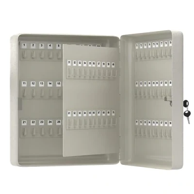 Image of Landlord Direct Supplies Large Key Cabinet Wall Mounted (100 Keys) Box Includes 100 Indexing Numbers &amp; Mounting Harware Ideal Cupboard for Home, Office, Garage Warehouse