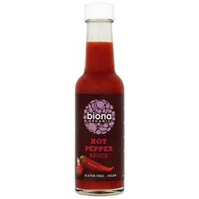 Image of Biona Organic Hot Pepper Sauce, 140ml