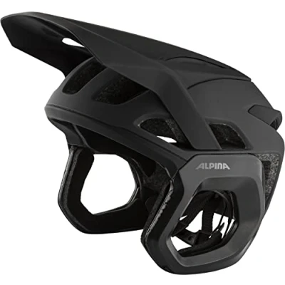 Image of ALPINA Unisex Adult, ROOTAGE EVO cycling helmet, black matt, 51 55 cm