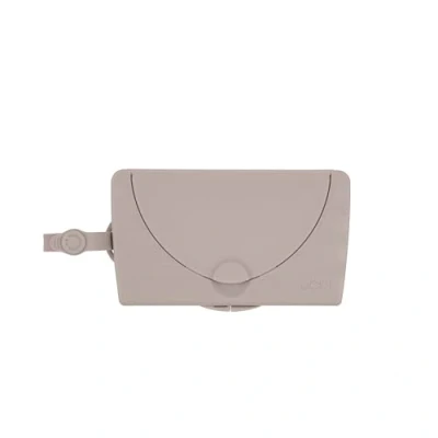 Image of Ubbi On the Go Baby Wipes Dispenser, Portable Container for Travel, Nappy Bag Accessory Must Have Newborns, Reusable Holder, Taupe