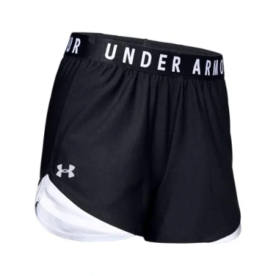 Image of Under Armour PLAY UP Sports shorts, Women&#039;s, Size: XL, Black / white