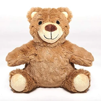Image of Pistachio Pet Dog Toy Plush Teddy Bear With Squeaker. 8.5&quot;/22cm