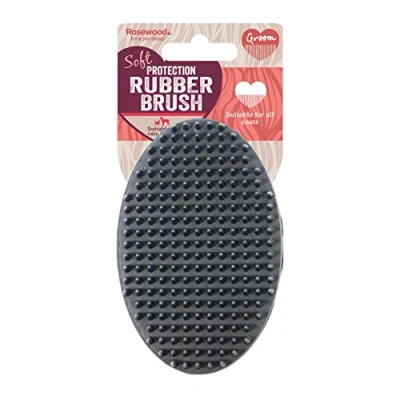 Image of Rosewood Soft Protection Rubber Brush for Cats &amp; Dogs
