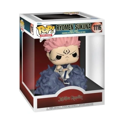 Image of Funko POP! Deluxe: Jujutsu Kaisen Sukuna Collectable Vinyl Figure Gift Idea Official Merchandise Toys for Kids &amp; Adults Anime Fans Model Collectors and Display