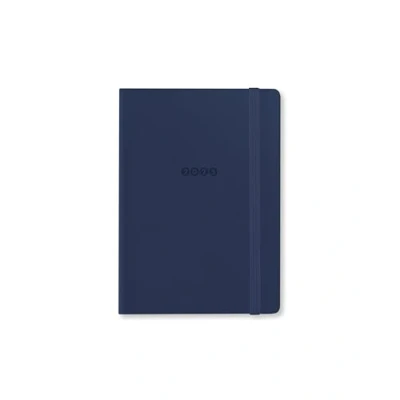 Image of Letts of London Edge A6 week to view with notes 2025 diary Navy
