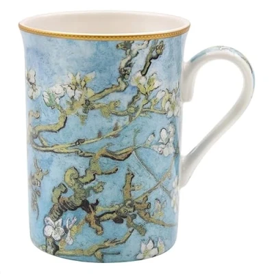 Image of The Leonardo Collection LP95126 Ceramic Mug Almond Blossom Design 1 Pc