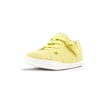 Image of Camper Baby Girls Peu Cami 80212 Basket, Yellow 108, 5.5 UK Child