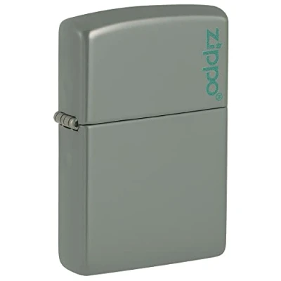 Image of Zippo, Refillable lighter made of durable metal, elegant design with logo, ideal for all occasions, easy to use and environmentally friendly, Taille unique