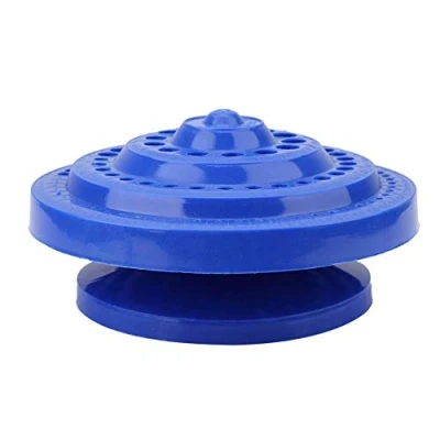 Image of Hilitand Drill Bit Storage Box, 1 13 mm Organizer, 100 Holes Round Shape Organiser, Hole Tool Container