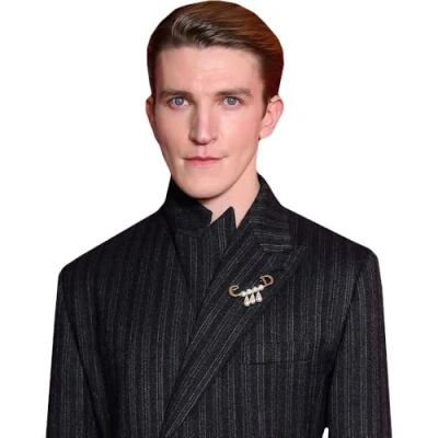 Image of Ewan Mitchell (Suit) Half Body Buddy Cutout