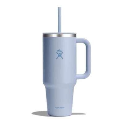 Image of HYDRO FLASK Travel Tumbler 1180 ml (40 oz) with Closable Press in Straw lid Stainless Steel Double Wall Vacuum Insulated Splash Resistant Surf