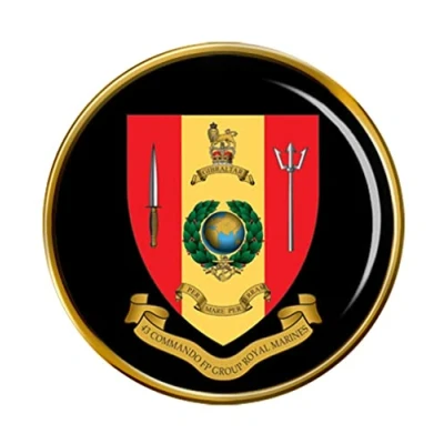 Image of 43 Commando Royal Marines Pin Badge