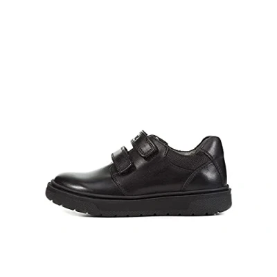 Image of Geox boys J847SH00043C9999 J RIDDOCK BOY H Low Top Sneakers, Black, 10 UK