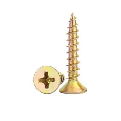 Image of Wood Screws,Flat Head Screws for Wood, Zinc Galvanized Small Screw,M3*20mm 100 PCS and 20 Screw Anchors,Suitable Furniture, Woodworking, DIY Model Fixing