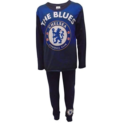 Image of Chelsea Football Club Boys The Blues 2018&quot; Pyjamas 5 6 Years