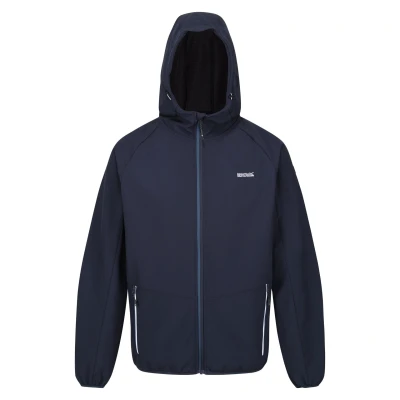 Image of Regatta Mens Arec III Softshell Jacket Navy XL
