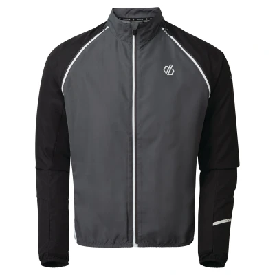 Image of Dare 2B Mens Oxidate Windshell Jacket (Black/Ebony) Size Large