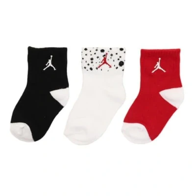 Image of Nike Air Jordan Baby Boy&#039;s Grippy Socks 3 Pair Pack (3C 7C)