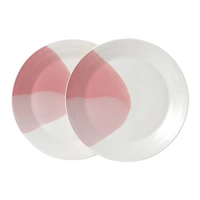 Image of Royal Doulton Signature 1815 Coral Dinner Plate 28cm (Set of 2)