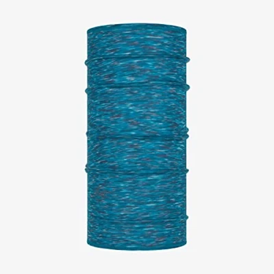 Image of Buff Lightweight Merino Wool Tubular Kids ICE MULTI STRIPES Unisex One Size