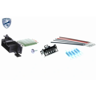 Image of 55702407, 55702407kit, 77364061 Regulator, passenger compartment fan VEMO V24 79 0007 1 with cable set screw EXPERT KITS + VAUXHALL: Corsa Mk4