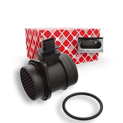 Image of 13627542418 Mass air flow sensor FEBI BILSTEIN 103512 with housing seal MINI: Hatchback