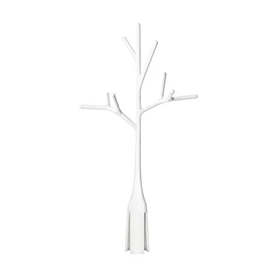 Image of TOMY Boon Sprig Countertop Drying Rack Stylish Nursery Product to Hold up 8 Bottles and Sippy Cup Parts BPA Free, Green