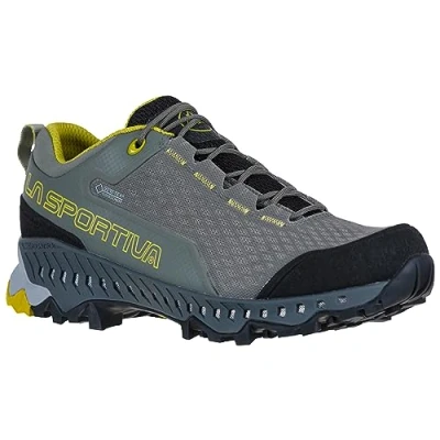 Image of La Sportiva Women&#039;s Spire GTX Waterproof Light Hiking Shoe, Clay/Celery, 6 UK