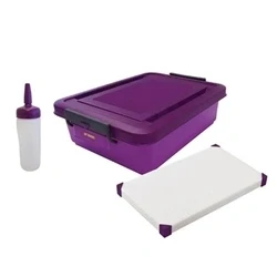 Image of Araven Anti Allergic Food Prep Kit Purple