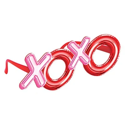 Image of Amscan 250910 Fun Shades Xoxo Valentines