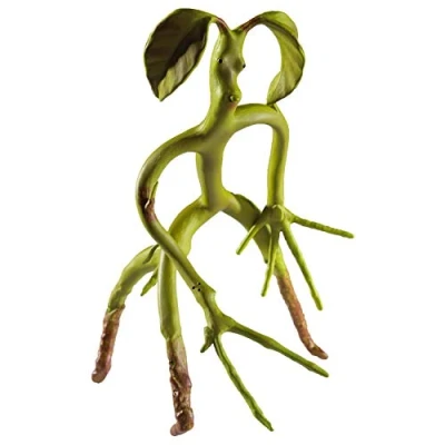 Image of The Noble Collection Fantastic Beasts Bendable Bowtruckle 8in (20cm) Posable Collectable Doll Figure Film Set Movie Props Gifts for Family, Friends &amp; Fans