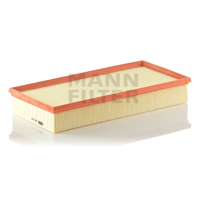 Image of 95511013100, 95511013110, 95811013000 Air Filter MANN C 39 219 58mm 187mm 389mm Insert VOLKSWAGEN: Touareg I, II