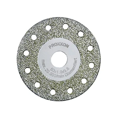 Image of Proxxon 28557 Cutting and Profiling Disc, Diamond Coated 50 x 1 10 mm, for LHW + LHW/A