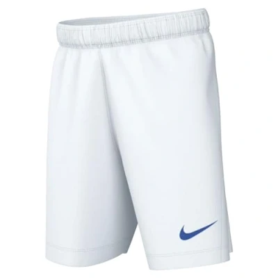 Image of NIKE Boys Dri fit Park 3 Shorts, White/Royal Blue, L EU