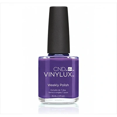 Image of CND Vinylux Long Wear Nail Polish (No Lamp Required), 15 ml, Purple, Video Violet