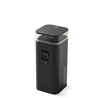 Image of iRobot Original Parts Dual Mode Virtual Wall Barrier 2 AA Batteries Compatible with Roomba 600/700/800/900/e/i Series + Braava m Series, Black