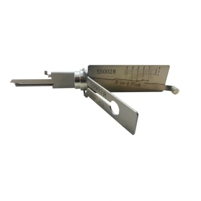 Image of Lock Pick and Decoder Tool for Reverse S Groove Right Door Lock, Professional Locksmith Tools, Fast Opener (SS002R)