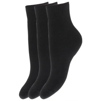 Image of Floso® Childrens Boys/Girls Winter Thermal Socks (Pack Of 3) (UK Shoe: 9 12, EUR 26 31 (5 7 years)) (Black)