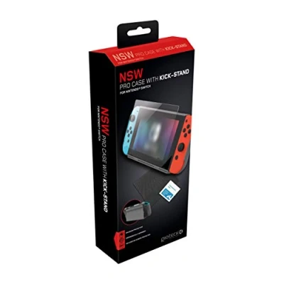 Image of Gioteck Pro Case with Kick Stand for Nintendo Switch