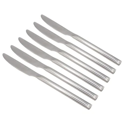 Image of Tondo Stainless Steel Dinner Knives By Argon Tableware
