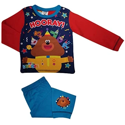 Image of Boys Hey Duggee Pyjamas Set Kids Sleepwear Age 18 Months to 5 Years (4 Years)