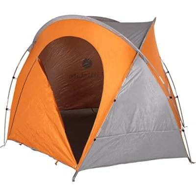 Image of LittleLife Family Beach Shelter With Zipped Door Opening And Sand Pockets For Extra Stability