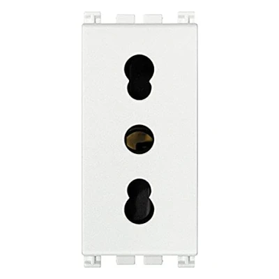 Image of VIMAR 0r19203.b Plug 2P + T 16 A P17/11, White