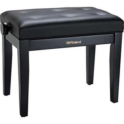 Image of Roland Rpb 300Bk Piano Bench with Vinyl Seat, Satin Black