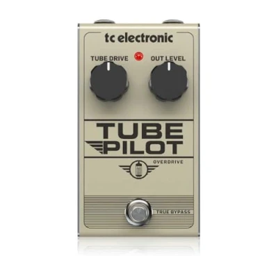 Image of TC Electronic Tube PILOT Overdrive 12AX7 Equipped Real Pedal with Warm and Expressive Sound
