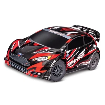 Image of Traxxas Ford Fiesta ST Rally 1/10 Scale 4X4 Car